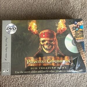 Disney Pirates of the Caribbean DVD Game - Black and Gold